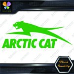 Compatible Arctic Cat Snowmobiles Jumping Left Over Name Vinyls Decals Stickers - Image 27