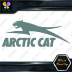 Compatible Arctic Cat Snowmobiles Jumping Left Over Name Vinyls Decals Stickers - Image 26