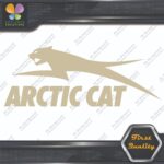 Compatible Arctic Cat Snowmobiles Jumping Left Over Name Vinyls Decals Stickers - Image 28
