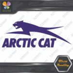 Compatible Arctic Cat Snowmobiles Jumping Left Over Name Vinyls Decals Stickers - Image 29