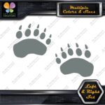 Bear Paws Left & Right Set Animal Print Hunting Nature Decals Stickers Vinyl - Image 4