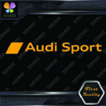 Compatible Audi Sport Cars RS Series JDM Tuning Racing Vinyl Decals Stickers - Image 8
