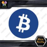 Compatible BTC Currency Circle Round Sign B Logo Only Decals Stickers Vinyl - Image 11