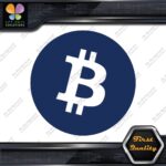 Compatible BTC Currency Circle Round Sign B Logo Only Decals Stickers Vinyl - Image 12