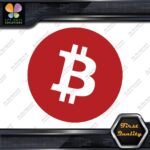 Compatible BTC Currency Circle Round Sign B Logo Only Decals Stickers Vinyl - Image 8