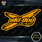 Compatible Ski-Doo X-Team X Team Snowmobile Ski Doo Skidoo Vinyl Decals Stickers