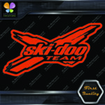 Compatible Ski-Doo X-Team X Team Snowmobile Ski Doo Skidoo Vinyl Decals Stickers - Image 3