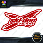Compatible Ski-Doo X-Team X Team Snowmobile Ski Doo Skidoo Vinyl Decals Stickers - Image 5