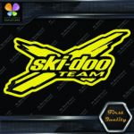 Compatible Ski-Doo X-Team X Team Snowmobile Ski Doo Skidoo Vinyl Decals Stickers - Image 7