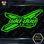 Compatible Ski-Doo X-Team X Team Snowmobile Ski Doo Skidoo Vinyl Decals Stickers - Image 10