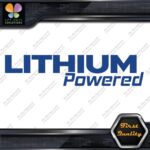 Lithium Powered Electric Cars Trucks Racing Tuning JDM Vinyl Decals Stickers - Image 11