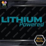 Lithium Powered Electric Cars Trucks Racing Tuning JDM Vinyl Decals Stickers - Image 13