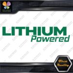 Lithium Powered Electric Cars Trucks Racing Tuning JDM Vinyl Decals Stickers - Image 15