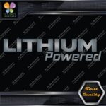 Lithium Powered Electric Cars Trucks Racing Tuning JDM Vinyl Decals Stickers - Image 18