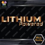 Lithium Powered Electric Cars Trucks Racing Tuning JDM Vinyl Decals Stickers - Image 19