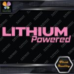 Lithium Powered Electric Cars Trucks Racing Tuning JDM Vinyl Decals Stickers - Image 21