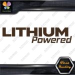 Lithium Powered Electric Cars Trucks Racing Tuning JDM Vinyl Decals Stickers - Image 24