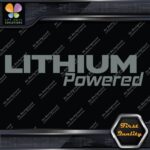 Lithium Powered Electric Cars Trucks Racing Tuning JDM Vinyl Decals Stickers - Image 5