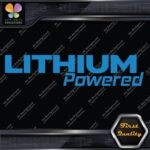 Lithium Powered Electric Cars Trucks Racing Tuning JDM Vinyl Decals Stickers - Image 10