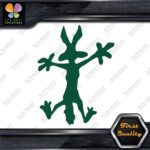Wile E Coyote Wolf Crashes Splash Funny Silhouette Cartoon Vinyl Decals Stickers - Image 16