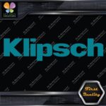 Compatible Klipsch Speakers Audio Simple Long Name Logo Vinyl Decals Stickers - Image 15