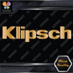Compatible Klipsch Speakers Audio Simple Long Name Logo Vinyl Decals Stickers - Image 17