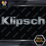 Compatible Klipsch Speakers Audio Simple Long Name Logo Vinyl Decals Stickers - Image 18
