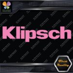 Compatible Klipsch Speakers Audio Simple Long Name Logo Vinyl Decals Stickers - Image 21
