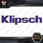Compatible Klipsch Speakers Audio Simple Long Name Logo Vinyl Decals Stickers - Image 22