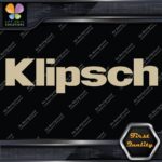 Compatible Klipsch Speakers Audio Simple Long Name Logo Vinyl Decals Stickers - Image 24