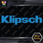 Compatible Klipsch Speakers Audio Simple Long Name Logo Vinyl Decals Stickers - Image 4