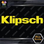 Compatible Klipsch Speakers Audio Simple Long Name Logo Vinyl Decals Stickers - Image 8