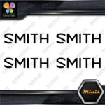 Compatible Smith Optics Sunglasses Pack of 4 MINI SIZE Decals Stickers Vinyl