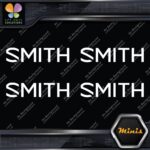 Compatible Smith Optics Sunglasses Pack of 4 MINI SIZE Decals Stickers Vinyl - Image 3