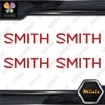 Compatible Smith Optics Sunglasses Pack of 4 MINI SIZE Decals Stickers Vinyl - Image 8