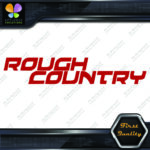 Compatible with Rough Country Name 2 lines Trucks Lift Kits Vinyl Decal Stickers