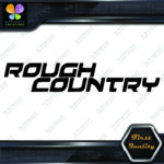 Compatible with Rough Country Name 2 lines Trucks Lift Kits Vinyl Decal Stickers - Image 3