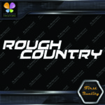 Compatible with Rough Country Name 2 lines Trucks Lift Kits Vinyl Decal Stickers - Image 4