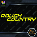 Compatible with Rough Country Name 2 lines Trucks Lift Kits Vinyl Decal Stickers - Image 5