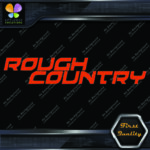 Compatible with Rough Country Name 2 lines Trucks Lift Kits Vinyl Decal Stickers - Image 7