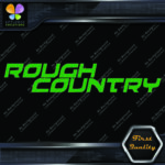 Compatible with Rough Country Name 2 lines Trucks Lift Kits Vinyl Decal Stickers - Image 9