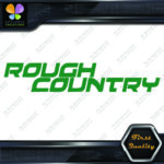 Compatible with Rough Country Name 2 lines Trucks Lift Kits Vinyl Decal Stickers - Image 10