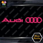 Compatible Audi Name Before Rings Circles Cars JDM Tuning Vinyl Decals Stickers - Image 17