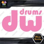 Compatible DW Drums Solid Logo Snares Musical Instruments Vinyl Decals Stickers - Image 21