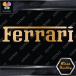 Compatible Ferrari Sports Cars Racing Tuning Name Logo Vinyl Decals Stickers - Image 15