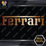 Compatible Ferrari Sports Cars Racing Tuning Name Logo Vinyl Decals Stickers - Image 19