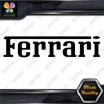 Compatible Ferrari Sports Cars Racing Tuning Name Logo Vinyl Decals Stickers - Image 3