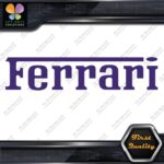 Compatible Ferrari Sports Cars Racing Tuning Name Logo Vinyl Decals Stickers - Image 22
