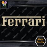 Compatible Ferrari Sports Cars Racing Tuning Name Logo Vinyl Decals Stickers - Image 23