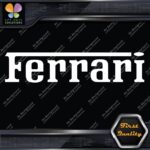 Compatible Ferrari Sports Cars Racing Tuning Name Logo Vinyl Decals Stickers - Image 4